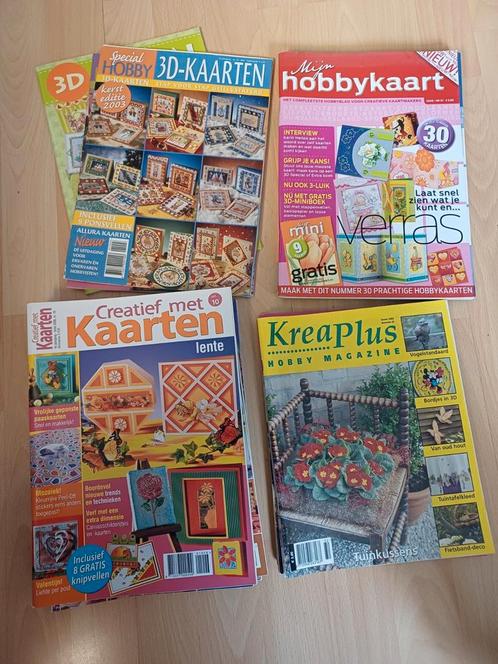 Prachtige hobbybladen. Knipvellen werkbladen goede uitleg, Hobby en Vrije tijd, Knutselen, Zo goed als nieuw, Overige typen, Ophalen of Verzenden