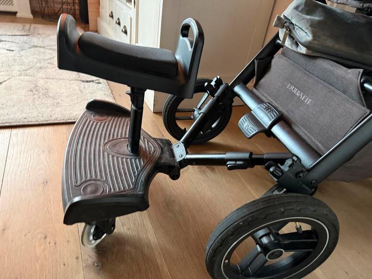 Kidsriver Meerijdplankje met Zitje - Universeel, Kinderen en Baby's, Kinderwagens en Combinaties, Gebruikt, Kinderwagen, Overige merken