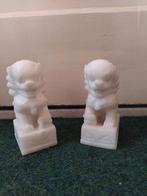 Antieke Albast Beelden - Uitstekende Staat!, Verzenden, Zo goed als nieuw, Steen, Dierenbeeld