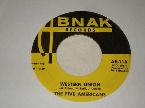 the Five Americans    Western Union    Orgineel, Cd's en Dvd's, Vinyl Singles, Zo goed als nieuw, Single, Pop, Ophalen of Verzenden