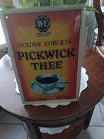 D.E THEE reclame bord 20 x 30, Verzamelen, Merken en Reclamevoorwerpen, Ophalen of Verzenden, Reclamebord