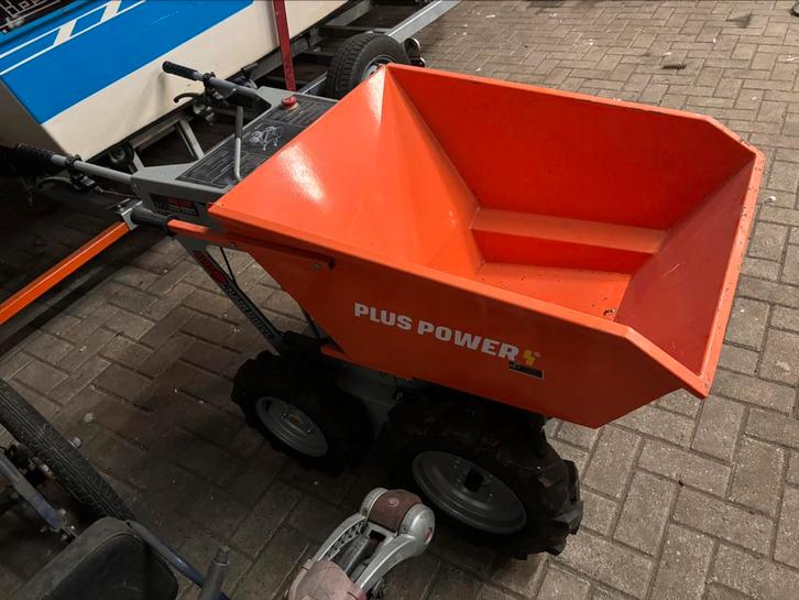 Plus power motor kruiwagen, Tuin en Terras, Kruiwagens, Zo goed als nieuw, Ophalen of Verzenden