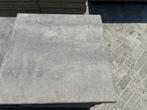 35 m2 terrastegels 60x60 60 plus soft comfort Ivory excluton, Ophalen, Zo goed als nieuw, 10 m² of meer, Beton