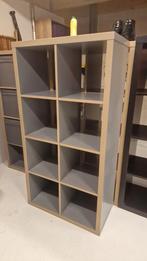 Grijze kallax kast te koop, Huis en Inrichting, Ophalen of Verzenden, 25 tot 50 cm, Ikea Kallax en dröna, 100 tot 150 cm