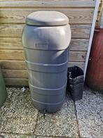 in goede conditie regenton 100l met kraan .+ ophoogte stuk, 75 tot 150 liter, Ophalen, Zo goed als nieuw, Kunststof
