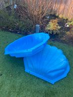 Twee blauwe schelpen voor zandbak, Kinderen en Baby's, Ophalen, Gebruikt