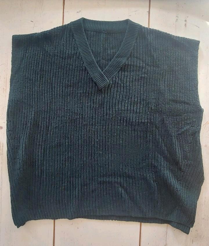 Donkergroene mouwloze trui Hema maat XL spencer groen groot, Kleding | Dames, Truien en Vesten, Gedragen, Maat 46/48 (XL) of groter