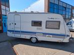 Hobby caravan 440 SF met mover, Caravans en Kamperen, Caravans, Vast bed, Schokbreker, Hobby, Treinzit