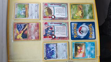 Pokémon kaarten inclusief map beschikbaar voor biedingen