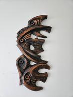 Vintage / retro wanddecoratie - vissen, Ophalen of Verzenden, Zo goed als nieuw