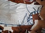 Vliegendeken met hals en buikflap. 150cm, Ophalen of Verzenden, Gebruikt, Deken