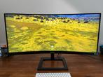 Philips 34 inch Curved monitor 346E2CUAE/00, Computers en Software, Monitoren, Ophalen of Verzenden, Quad HD (2K), Curved