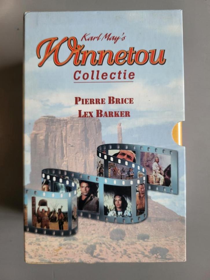 Karl May's Winnetou Collectie (VHS), Cd's en Dvd's, VHS | Film, Gebruikt, Alle leeftijden, Ophalen of Verzenden