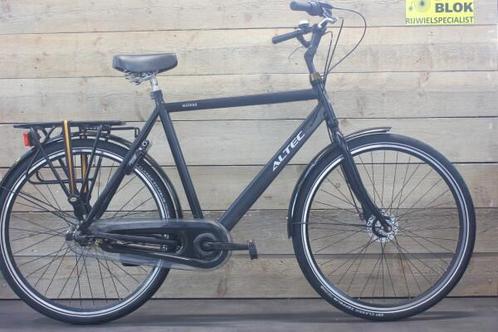 Altec Walesa herenfiets 3 versn. mat zwart met garantie, Fietsen en Brommers, Fietsen | Heren | Herenfietsen, Gebruikt