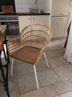 Nilsove armleunstoel, eettafelstoel, Huis en Inrichting, Stoelen, Ophalen, Twee, Riet of Rotan, Zo goed als nieuw