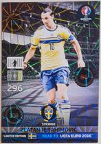 2016 Panini Adrenalyn XL Zlatan Ibrahimovic Limited Edition, Zo goed als nieuw, Verzenden