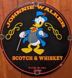 Johnnie walker, disney, 1968, amerikaans, emaille, Verzamelen, Merken en Reclamevoorwerpen, Reclamebord, Ophalen of Verzenden