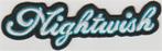 Nightwish stoffen opstrijk patch embleem #3, Verzamelen, Verzenden, Nieuw, Kleding
