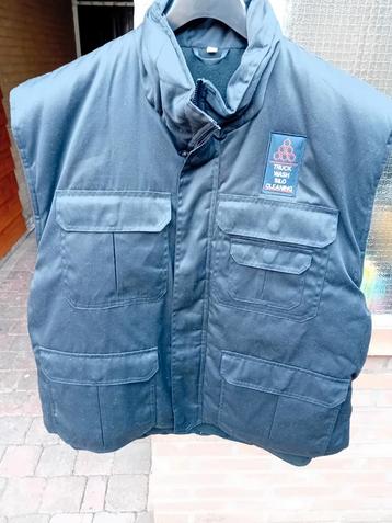 Nieuwe gewatteerde bodywarmer - maat 54-56 - zwart beschikbaar voor biedingen