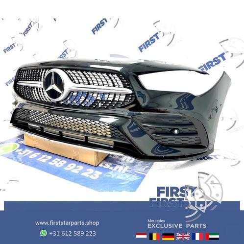 W118 C118 AMG LINE VOORBUMPER ZWART Mercedes 2018-2022 ORIGI, Auto-onderdelen, Carrosserie en Plaatwerk, Bumper, Mercedes-Benz