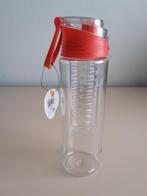 Waterfles met fruitinfuser, inhoud 700 ml. NIEUW!, Nieuw, Ophalen of Verzenden