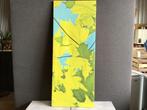 Canvas groen blad 150x60, Ophalen of Verzenden