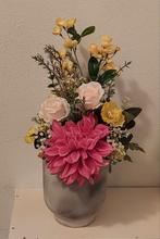 Diverse bloemstukken gemaakt van kunstbloemen, Huis en Inrichting, Binnen, Bloemenkunst Xaviera, 7606 CB, Almelo, Info@bloemenkunstxaviera.nl