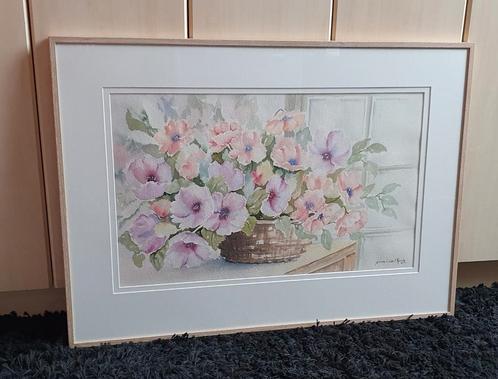Aquarel Yvonne Oude Elferink, Antiek en Kunst, Kunst | Schilderijen | Klassiek, Ophalen