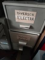6 stapelbare Archiefkast + diversen, Ophalen, Minder dan 50 cm, Gebruikt, 3 of 4 laden