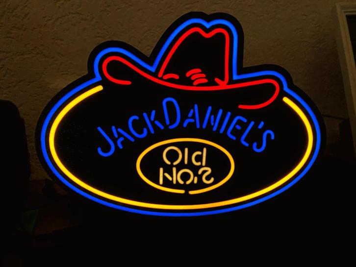 Jack Daniels lamp met stand, Verzamelen, Merken en Reclamevoorwerpen, Nieuw, Lichtbak of (neon) lamp, Ophalen of Verzenden