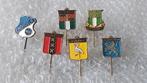 6 verschillende wapen speldjes Nederland, Verzamelen, Speldjes, Pins en Buttons, Ophalen of Verzenden