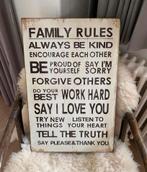 Tekstbord, Huis en Inrichting, Woonaccessoires | Tekstborden en Spreuken, Ophalen of Verzenden, Zo goed als nieuw