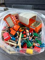 Partij playmobil.  Wegwerkers vintage, Ophalen, Gebruikt