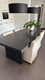 Moderne Eettafel - Strak Design, Ophalen, 100 tot 150 cm, Zo goed als nieuw, Vijf personen of meer