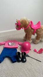 Baby Born paardje met accessoires en kledingset, Ophalen of Verzenden, Zo goed als nieuw