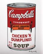 Andy Warhol(1928)Lithografie"Campbells Chicken Dumpl"Ges Gen, Ophalen of Verzenden