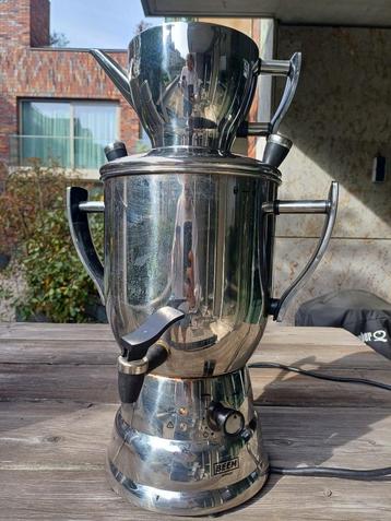 RVS Samovar 3006 (6L of 8L waterkoker + 1,5L theepot) ️ beschikbaar voor biedingen