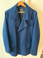 Wol jas G - Star RAW denim (blaiw), Ophalen of Verzenden, Zo goed als nieuw, Maat 48/50 (M), Blauw