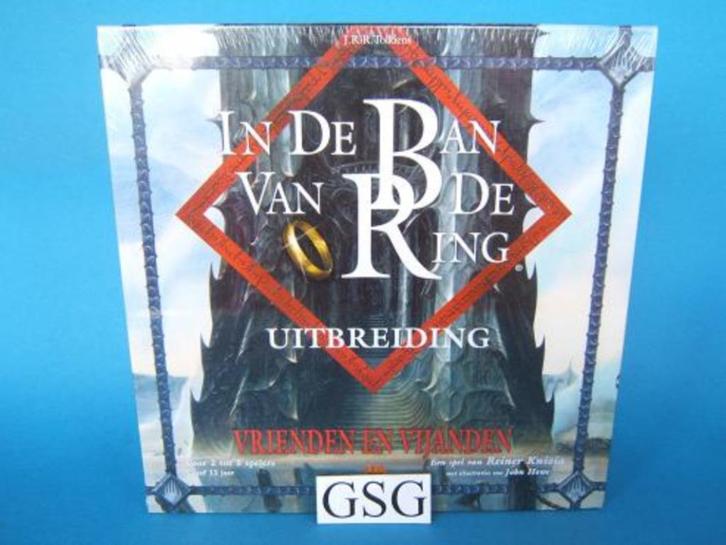 In de ban van de ring vrienden en vijanden 999-IBR11-04, Hobby en Vrije tijd, Gezelschapsspellen | Bordspellen, Zo goed als nieuw