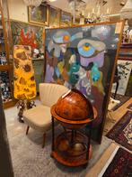 Enorm groot kunstwerk Leo Dooper, Vis Eetsters 136x156cm, Ophalen