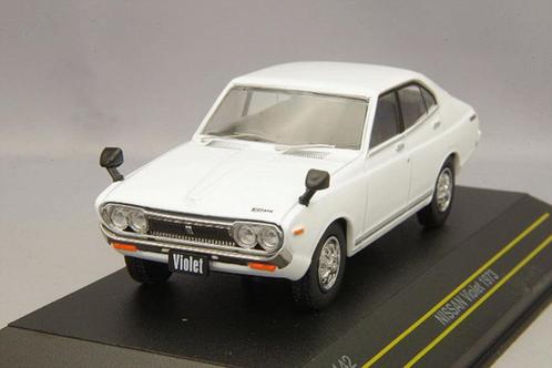 6141: Nissan Violet - 1973 - First43 1:43, Hobby en Vrije tijd, Modelauto's | 1:43, Nieuw, Auto, Overige merken, Ophalen of Verzenden