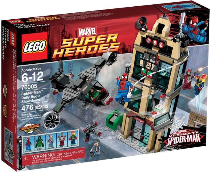 76005 - Super Heroes: Spider-Man : Daily Bugle Showdown, Kinderen en Baby's, Speelgoed | Duplo en Lego, Nieuw, Lego, Complete set