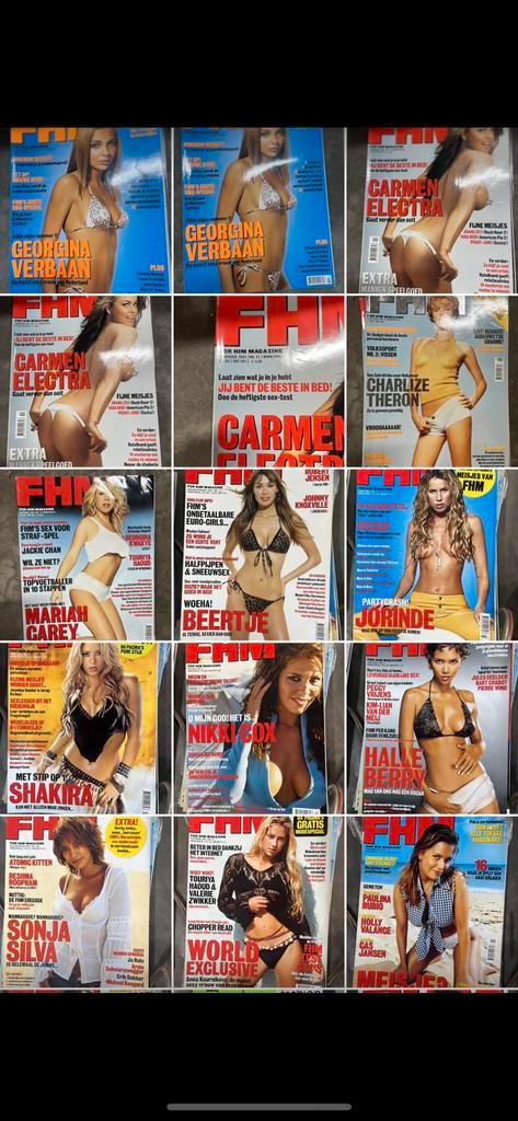 verzameling 300  fhm magazines, Boeken, Tijdschriften en Kranten, Zo goed als nieuw, Overige typen, Ophalen of Verzenden