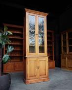 Hoge smalle notariskast | Engels kantoor | Buffetkast #2084, Ophalen of Verzenden