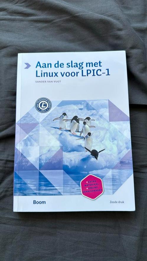 Sander van Vugt - Aan de slag met Linux voor LPIC-1, Boeken, Informatica en Computer, Zo goed als nieuw, Besturingssystemen, Ophalen of Verzenden