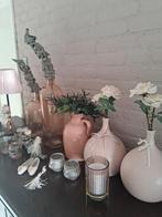 Roze woonkamer decoratie pakket, Ophalen, Overige kleuren, Minder dan 50 cm, Glas