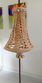 Nieuwe handmade zandkleur ibiza lampje, Huis en Inrichting, Lampen | Vloerlampen, Ophalen of Verzenden, Nieuw, Minder dan 100 cm