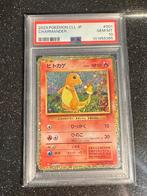 Charmander PSA 10 CLL Japanese #001, Ophalen of Verzenden, Zo goed als nieuw, Losse kaart