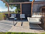 Loungeset tuin - Bank, 2 stoelen, 2 tafels, Tuin en Terras, Tuinsets en Loungesets, Ophalen, Gebruikt, Bank