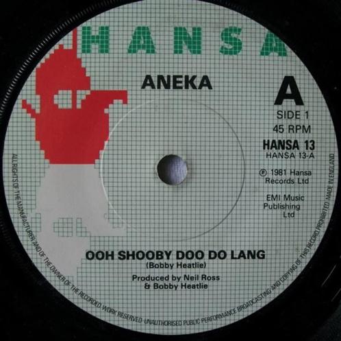 Aneka - Oh Shooby Doo Doo Lang (Single), Cd's en Dvd's, Vinyl Singles, Gebruikt, Single, Pop, 7 inch, Ophalen of Verzenden